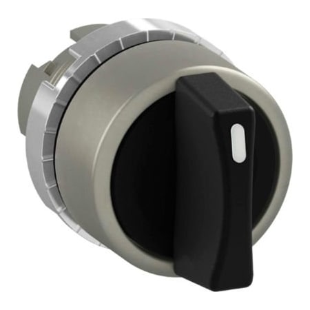 Springer Controls Co ABB Non-Illuminated Selector, 22mm, Black, D CAM, P9M-SMD0N P9M-SMD0N